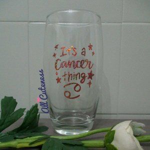 Cancer Cooler Glass
